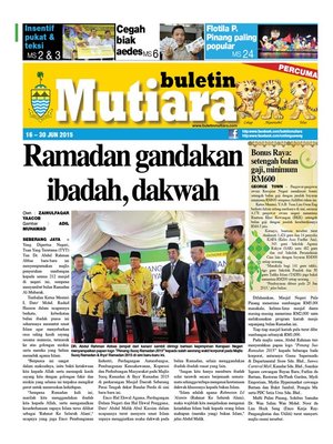 cover image of Buletin Mutiara 16-31 Jul 2015